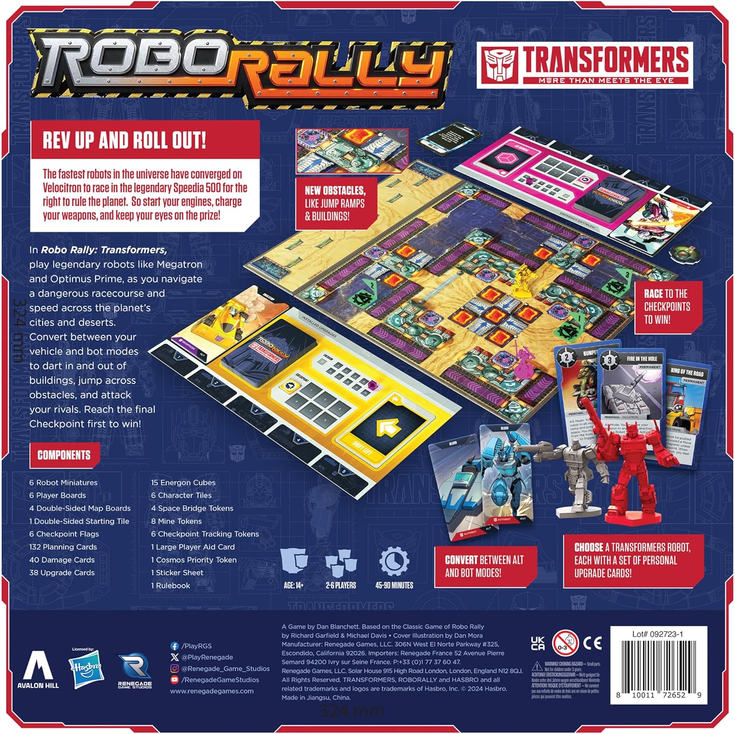 Robo Rally : Transformers